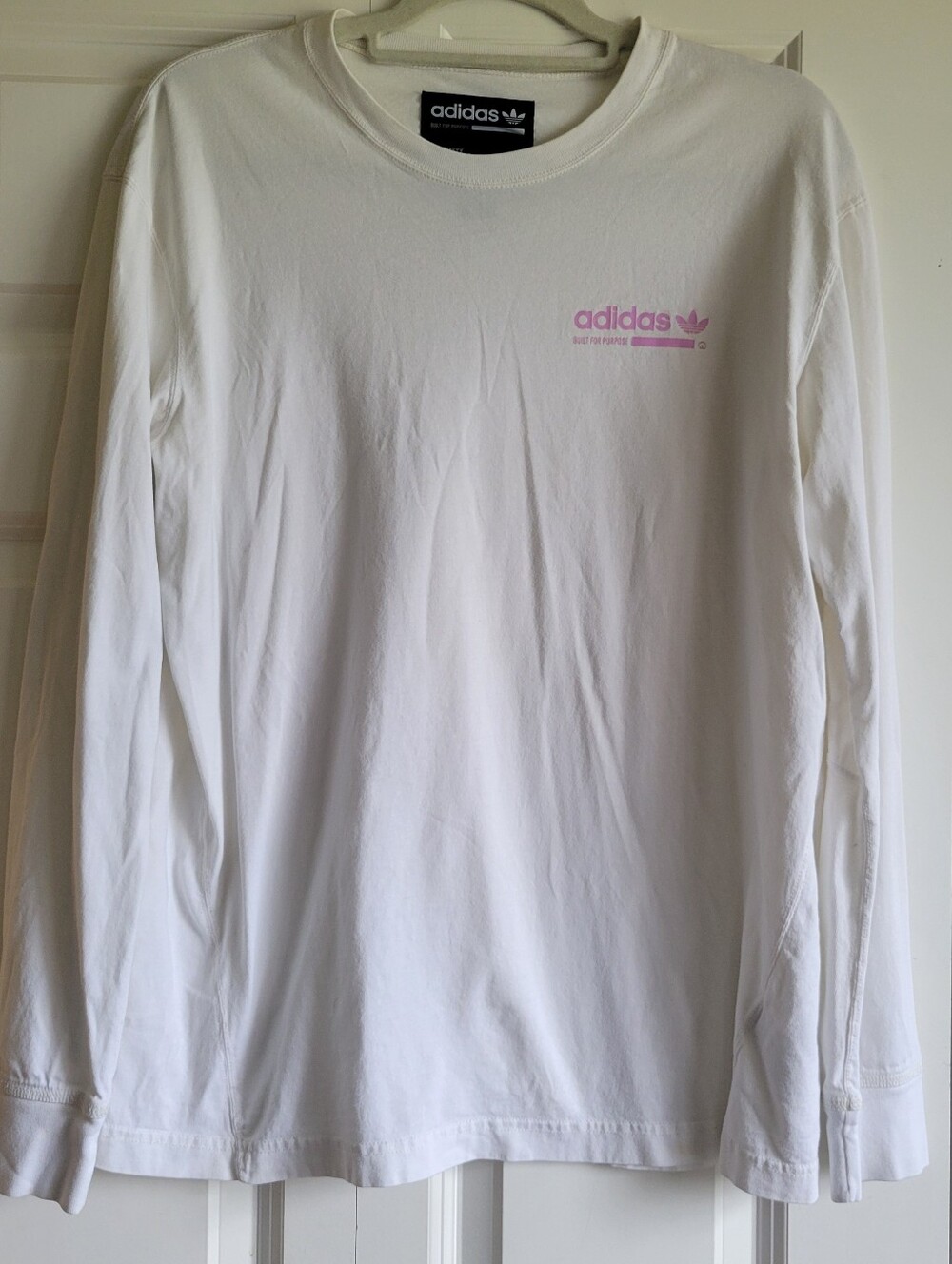 Adidas Kaval Graphic Womens Size Medium Longsleeve Tee 100% Cotton